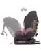 Столче за кола Chipolino - Техно 360, 0-36 kg, с Isofix, Розова вода - 7t