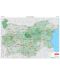 Транспорт - стенна карта на България (1:360 000) - 1t