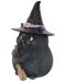 Статуетка Nemesis Now Adult: Gothic - Lucky Black Cat, 12 cm - 2t