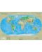 Физикогеографска стенна карта на света (1:35 000 000) - 1t