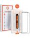 Стъклен протектор Mobile Origin - Screen Guard, iPhone 15 Plus, 2 бр., Orange - 1t