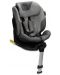 Столче за кола KinderKraft - I-Fix 360°, i-Size, 40-150 cm, Cool Grey - 7t