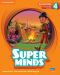Super Minds 2nd Еdition Level 4 Student's Book with eBook British English / Английски език - ниво 4: Учебник - 1t