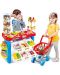 Детски супермаркет Ocie - Dessert, с количка за пазаруване - 1t