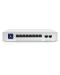 Суич Ubiquiti - USW Enterprise 8 PoE, 10 порта, бял - 1t