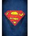 Метален постер Displate - Superman logo - 1t