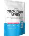100% Pure Whey, малинов чийзкейк, 454 g, BioTech USA - 1t