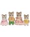 Комплект фигурки Sylvanian Families - Семейство котета, на райе - 2t