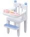 Фигурка за игра Sylvanian Families Furniture - Бебешко столче за хранене, бяло - 4t