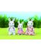 Комплект фигурки Sylvanian Families - Семейство зайчета, сиви - 2t