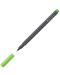 Тънкописец Faber-Castell Grip - Тревисто зелено, 0.4 mm - 1t