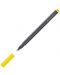 Тънкописец Faber-Castell Grip - Хромово жълто, 0.4 mm - 1t