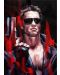 Метален постер Displate Movies: The Terminator - Arnold - 1t