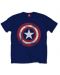 Тениска Rock Off Marvel Comics - Captain America Distressed Shield - 1t