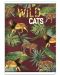Тетрадка Lastva Wild Cats - А4, 52 листа, широки редове, с ляво поле, асортимент - 2t