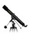 Телескоп Omegon - AC 90/1000 EQ-2, черен - 2t