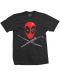 Тениска Rock Off Marvel Comics - Deadpool Crossbones - 1t