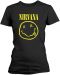 Тениска Plastic Head Music: Nirvana - Smiley - 1t
