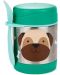 Термо контейнер за храна Skip Hop Zoo - 325 ml, мопс - 1t