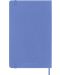 Тефтер с твърди корици Moleskine Classic Ruled - Hydrangea Blue, редове - 3t