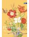 Тетрадка Spree Elite - Floral, А5, 42 листа, широки редове, асортимент - 1t