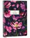 Тефтер Victoria's Journals Florals - Цветя, А6, пластична корица, на точки, 96 листа - 1t