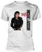 Тениска Plastic Head Music: Michael Jackson - Bad (White) - 1t
