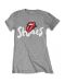 Тениска Rock Off The Rolling Stones Ladies - No Filter Brush Strokes - 1t