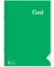 Тетрадка Keskin Color Cool - А4, 100 листа, широки редове, асортимент - 2t