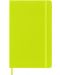 Тефтер с твърди корици Moleskine Classic Ruled - Lemon Green, редове - 2t