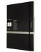 Тефтер с меки корици Moleskine Pro Collection A4 - Черен, линирани страници - 1t