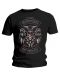 Тениска Rock Off Five Finger Death Punch - Biker Badge - 1t