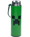 Термос с дигитален термометър Puckator - Minecraft Creeper, 450 ml  - 7t
