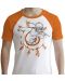 Тениска ABYstyle Animation: Naruto Shippuden - Naruto (White & Orange) - 1t