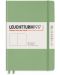 Тефтер Leuchtturm1917 Muted Colors - А5, бели страници, Sage - 1t