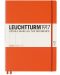 Тефтер Leuchtturm1917 Master Slim - А4+, бели страници, Orange - 1t