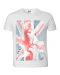 Тениска Rock Off David Bowie - Union Jack & Sax - 1t