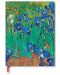 Тефтер Paperblanks Van Goghs Irises - 18 х 23 cm, 72 листа - 1t