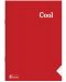 Тетрадка Keskin Color Cool - А4, 80 листа, широки редове, асортимент - 4t