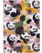 Тетрадка Cool Pack Panda Gang - A5, 32 листа, малки квадратчета - 1t