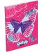 Тефтер A7 Lizzy Card Pink Butterfly - 1t