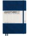 Тефтер Leuchtturm1917 Notebook Medium А5 - Син,  бели страници - 1t