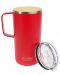 Термочаша Asobu Tower Mug - 600 ml, червена - 1t