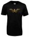 Тениска Justice League - Wonder Woman logo, черна - 1t