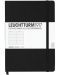 Тефтер Leuchtturm1917 Notebook Medium А5 - Черен, страници на редове - 1t