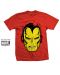 Тениска Rock Off Marvel Comics - Iron Man Big Head - 1t