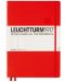 Тефтер Leuchtturm1917 Master Classic - А4+, бели страници, червен - 1t
