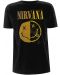 Тениска Plastic Head Music: Nirvana - Spliced Smiley - 1t