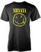 Тениска Plastic Head Music: Nirvana - Smiley Logo - 1t