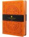 Тефтер Victoria's Journals Old Book - А5,  оранжев - 1t